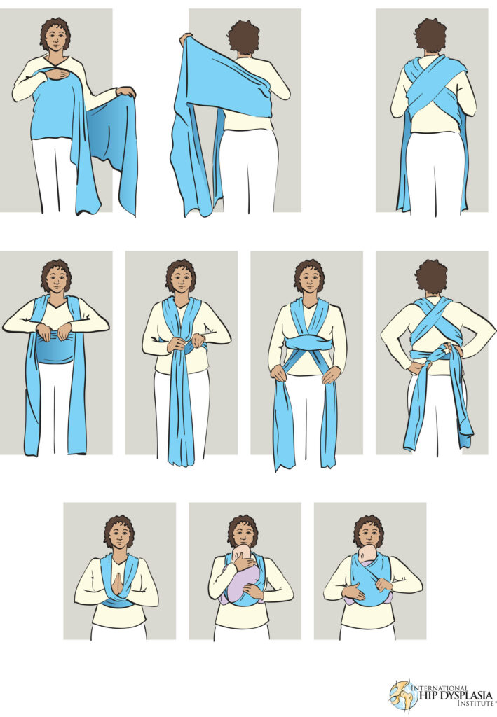 how to use a baby sling